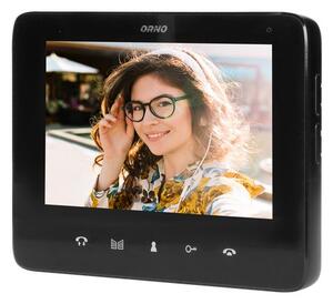 Videozvonek ORNO OR-VID-VP-1069/B, INDI N, rodinný, LCD 7", černý