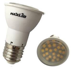 MAX LED LED žárovka E27 JDR 24 SMD 3.5W, teplá bílá