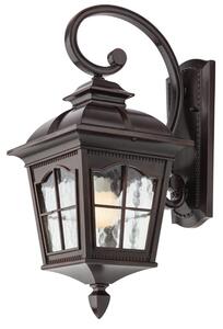 Redo 9647 nástěnné svítidlo York černo hnědé, E27, 54,3cm