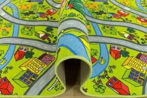 Dětský metrážový koberec Uličky 12