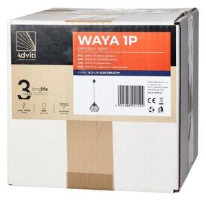 Stropní svítidlo Orno WAYA AD-LD-6263BE27M, E27, 60W, černá