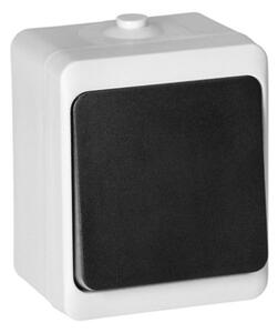 Vypínač Orno AQUATIC MINI IP54 OR-OE-7300/WB černo-bílá