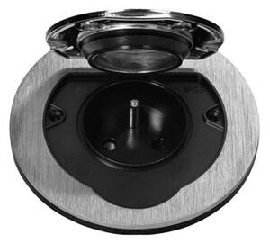 Zapuštěná zásuvka s víčkem, hermeticky uzavřená ORNO OR-GM-9030, nerez IP55