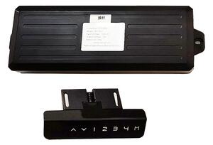 Elektricky výškově stavitelný podstavec pro ergonomický stůl SAPRO ERGO-A2T1, 2 motory, 58-122cm, černý