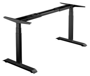 Elektricky výškově stavitelný podstavec pro ergonomický stůl SAPRO ERGO-A2T1, 2 motory, 58-122cm, černý
