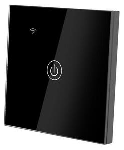 Dotykový skleněný vypínač LTC LXM171, SMART, wifi, černá