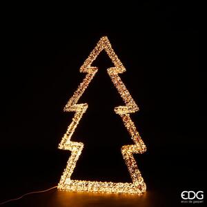 Vánoční dekorace světelný strom 4800LED, 100 cm