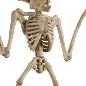 Dekorace Halloween kostra netopýra Halloween 30 cm Malatec 22005