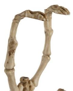 Dekorace Halloween kostra netopýra Halloween 30 cm Malatec 22005