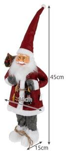 Ruhhy 22352 Vánoční Santa Claus 45 cm