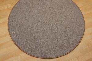 Vopi koberce Kusový koberec Astra béžová kruh - 100x100 (průměr) kruh cm