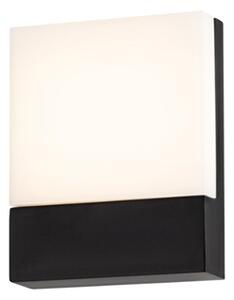 Venkovní svítidlo nástěnné ORNO Adviti AD-OP-6578BLPM4, FREZJA LED 9W, 750lm, IP65, 4000K, černé