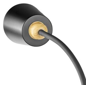 Stojací lampa Orno Virone GRACE LS-3/B, E27, max.18W, černá
