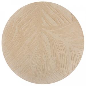 Hans Home | Kusový koberec Solace Lino Leaf Natural kruh