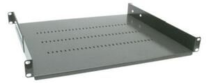 Nastavitelná police 19 "1U, hloubka 450 mm, černá