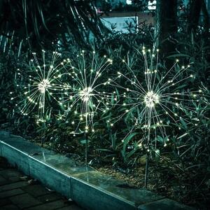 Zahradní dekorační solární lampa pampeliška Gardlov 25477, sada 2ks