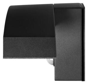 LED Zahradní lampa s PIR Adviti PILEA AD-OP-6572BLPMR4 700lm, IP54, 4000K, černá