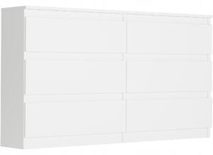 Komoda Rigta (bílá). Akce -14%