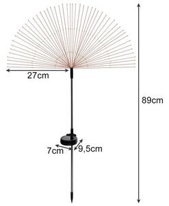 Zahradní dekorační solární lampa pampeliška Gardlov 25477, sada 2ks