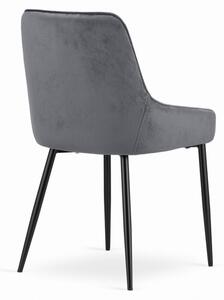 Jídelní židle MONZA tmavě šedá
