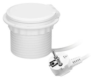 Zásuvka vestavná ORNO OR-GM-9015/W 1 zásuvka 2 USB (A+C), bílá