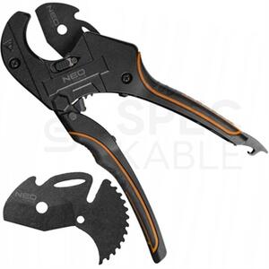Kleště na trubky a chráničky NeoTools 02-073, 0-42mm průměr