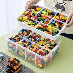 Úložný box na stavebnici, 29 l, 4 patra Kruzzel 25758