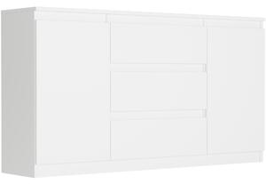 Komoda Rymaxa (bílá). Akce -13%