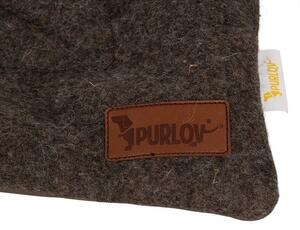 Pelíšek pro psa Purlov 24593 77 x 59 x 3 cm, hnědý