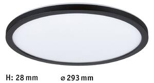 Paulmann Atria Shine Panel on/off černý 840 Ø29cm