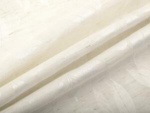 Biante Teflonový běhoun na stůl TF-065 Listy na režném 20x120 cm
