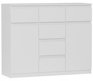 Komoda Raunia (bílá). Akce -10%