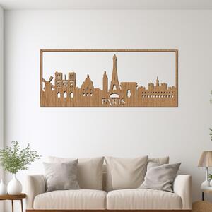Dřevo života | Dřevěná dekorace na zeď PAŘÍŽ | Rozměry (cm): 40x11 | Barva: Borovice - limitovaná edice