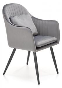 Halmar jídelní židle K464 + barva: šedá