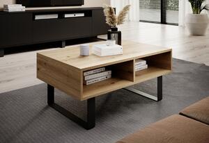 Konferenční stolek LOGAN, 90x40x50, dub artisan
