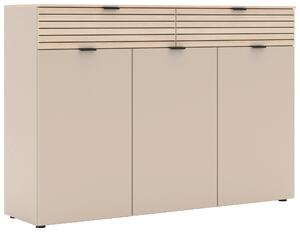 BOTNÍK, barvy dubu, kašmírová, 150/102/38 cm Xora - Online Only šatny & botníky, Online Only