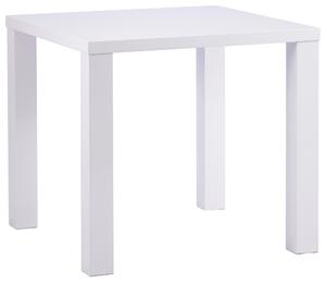 JÍDELNÍ STŮL, vysoce lesklá bílá, 80/80/75 cm P & B - Online Only jídelní stoly, Online Only