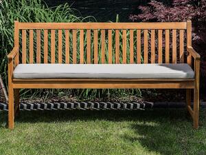 Zahradní lavice 160 cm s polštářem taupe VIVARA