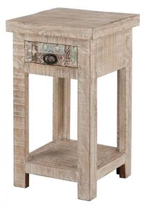 Přístavný stolek DIVARI mangovník, výška 75 cm