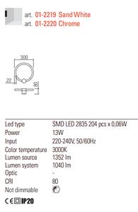 Moderní stolní LED lampa SPELL 01-2220/ 3000K
