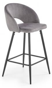 Halmar barová židle H-96 + barevné provedení šedá