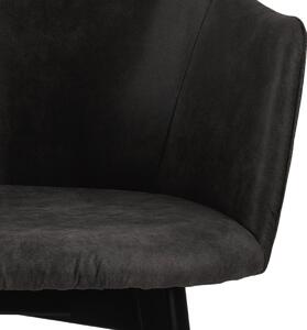 Actona Jídelní židle s loketní opěrkou Bella 547 Barva: Antracit