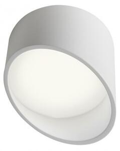 Jednoduché kruhové stropní svítidlo v bílé barvě