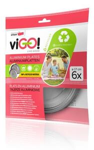Vigo ALU talíř ! 6ks 17cm