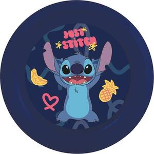 Stor Plastový talíř Stitch 22cm ST75012