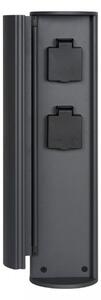 Lucide 27849/02/29 zahradní sloupek se zásuvkami Powerpoint 2x230V