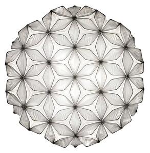 Slamp Stropní/nástěnné svítidlo C'EST LA VIE LARGE, pr. 71cm, 3xE27 Barva: Černá