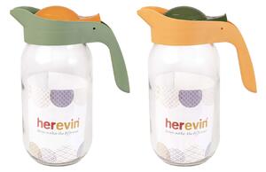 Skleněný džbán s víčkem TORO 1000ml MIX barev