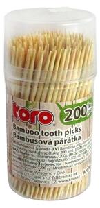 Toro Bambusová párátka se zásobníkem 200ks