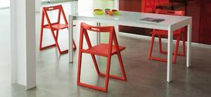 PEDRALI - Židle ENJOY 460 DS- červená